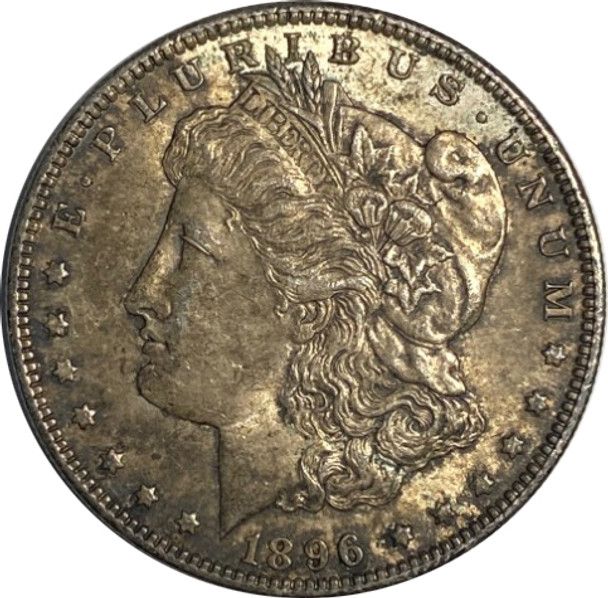 United States: 1896 Morgan Dollar  MS60