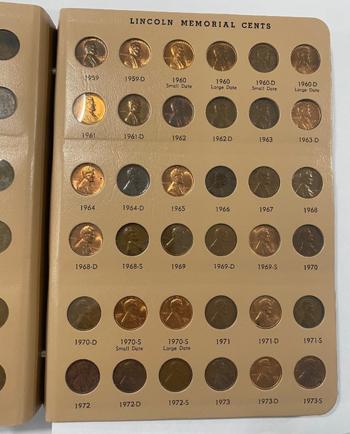 United States: Lincoln Cents Collection in Binder (304 Pieces) 1909-2016