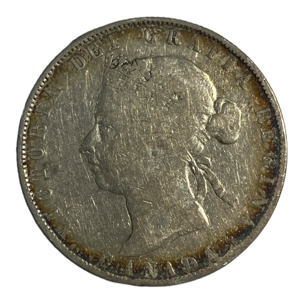 Canada: 1899 50 Cents Sm 1st 9 VG - Rim Nick