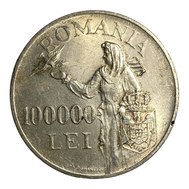 Romania: 1946 100000 Lei
