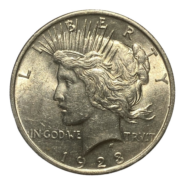 United States: 1923  Peace Dollar MS62