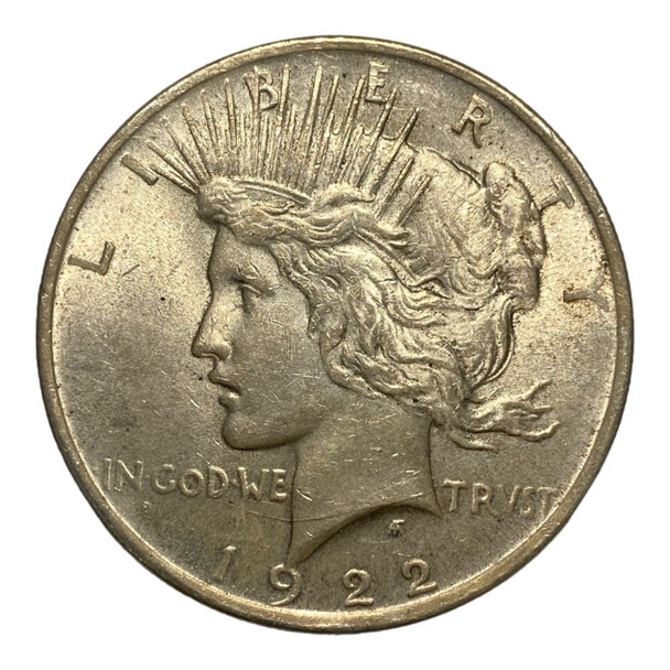 United States:  1922  Peace  Dollar MS60