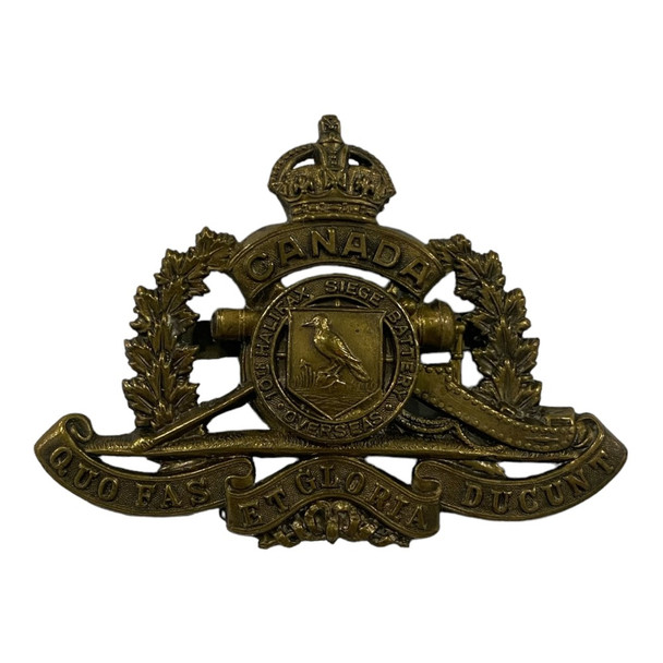 Canada: 10th Halifax Siege Battery Cap Badge
