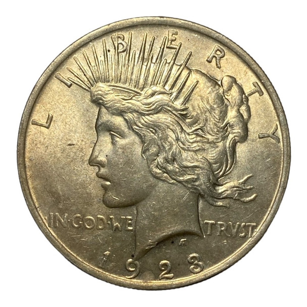 United States: 1923  Peace  Dollar MS62