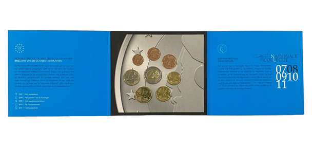 Netherlands: 2008 Brilliant Uncirculated Euro Coin Set