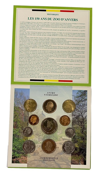 Belgium: 1993 Zoo Antwerpen Coin Set