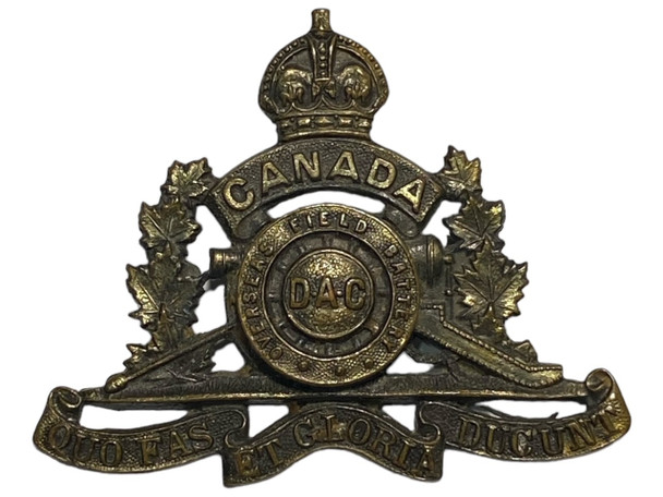 Canada: WWI CEF 1st Divisional Ammunition Column Collar Badge