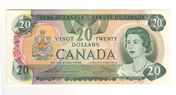 Canada: 1979 $20 Bank Of Canada Banknote  BC-54c
