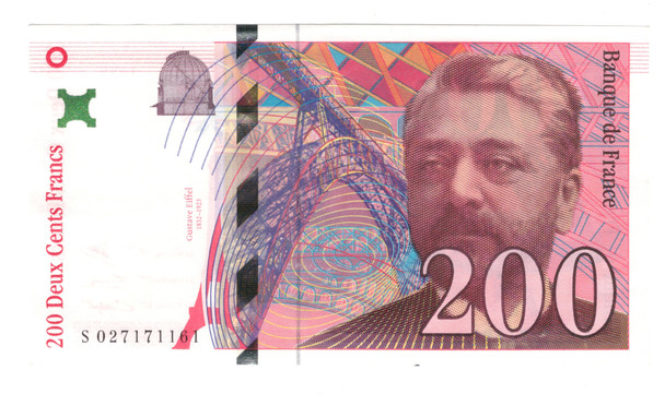 France: 1996 200 Francs Banknote