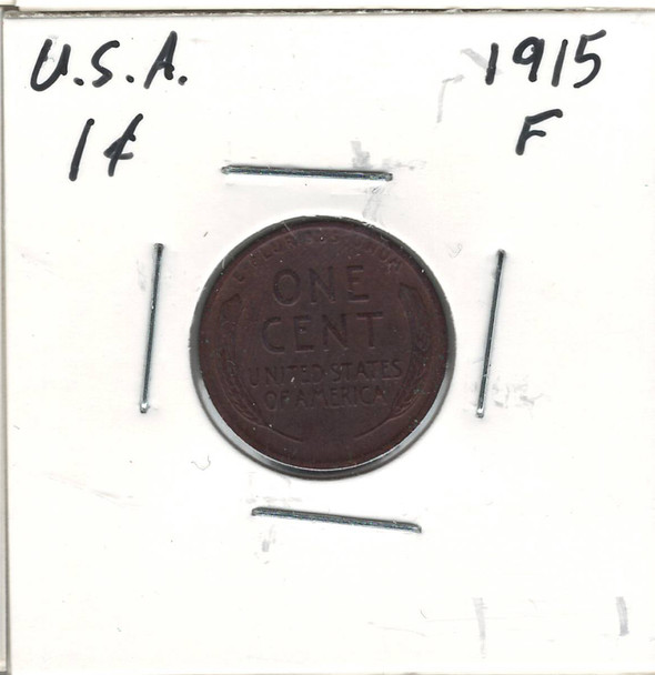 United States: 1915 1 Cent  F12