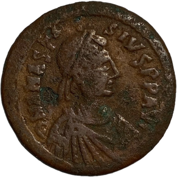 Byzantine: Anastasius I, Follis Ancient Coin, Nicomedia mint