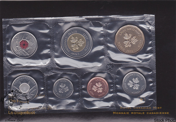 Canada: 2004 Test Token Variety Proof Like Set