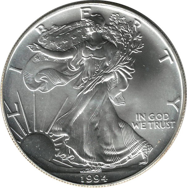 United States: 1994 $1 Silver Eagle 1 oz BU