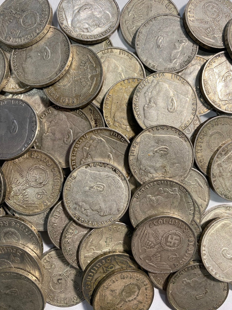 Germany: 1936 to 1939 Silver 2 Reichmark (We pick)