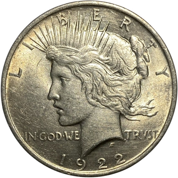 United States: 1922 Peace Dollar MS60 #2