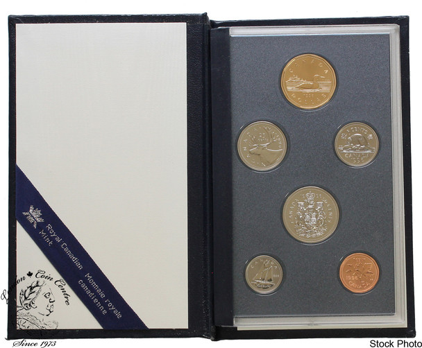 Canada: 1996 Specimen Coin Set *Scuffed Sleeve*
