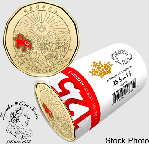 Canada: 2021 $1 125th Anniversary of the Klondike Gold Rush