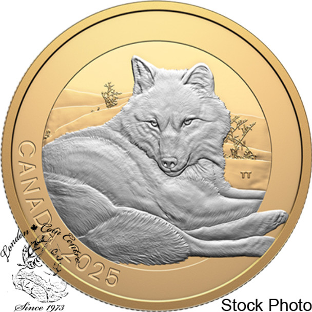 Canada: 2025 $20 Animal Portraits: Grey Wolf 1 oz Pure Silver Coin Canada: 2025 $20 Animal Portraits: Grey Wolf 1 oz Pure Silver Coin