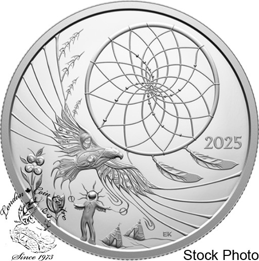 Canada: 2025 $20 Legend of the Dreamcatcher 1 oz Pure Silver Coin
