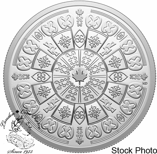 Canada: 2026 $20 Commemorating Black History: Adinka Symbols 1 oz Pure Silver Coin