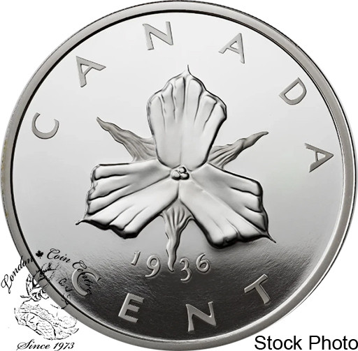 Canada: 2024 1 Cent Lost Design: Emanuel Hahn's Trillium 2 oz