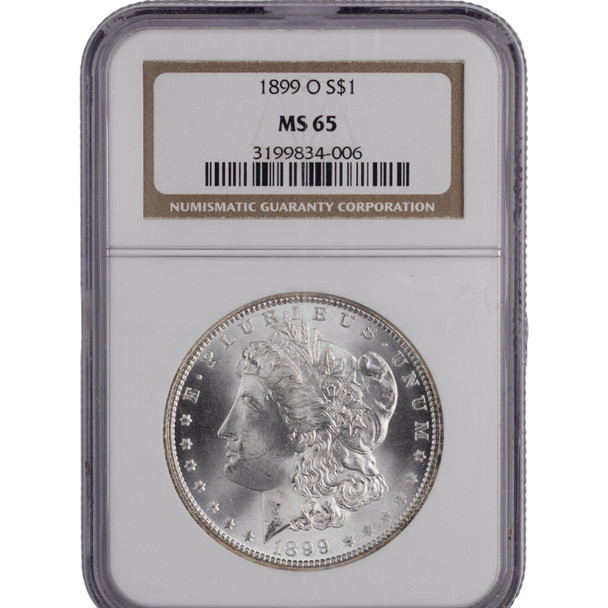 United States: 1899-O Morgan Dollar NGC MS65
