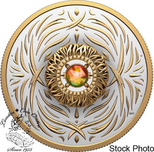 Canada: 2026 $20 Dancing Ammolite - Elements of Nature: Fire Pure Silver Coin