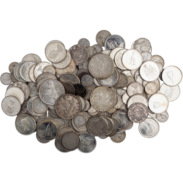 Canada: $10 Face Value Bag (Mixed 80% Canadian Silver)