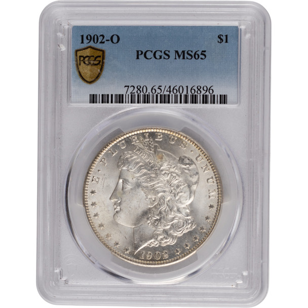 United States: 1902-O Morgan Dollar PCGS MS65