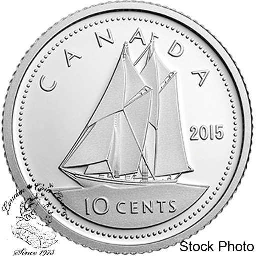 Canada: 2015 10 Cents Proof Non Silver Coin