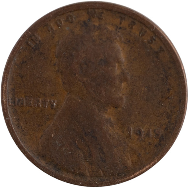 United States: 1915 1 Cent Lincoln VG