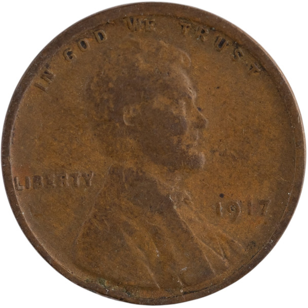 United States: 1917 1 Cent Lincoln VG