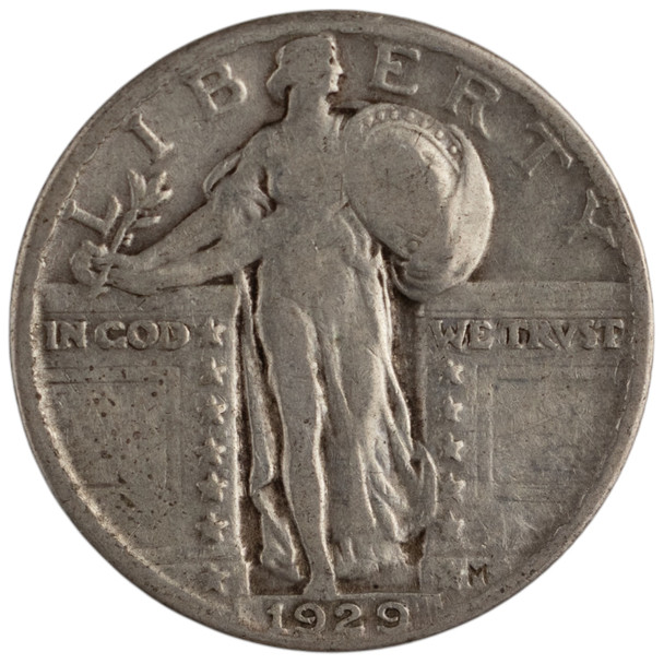 United States: 1929 25 Cent VG