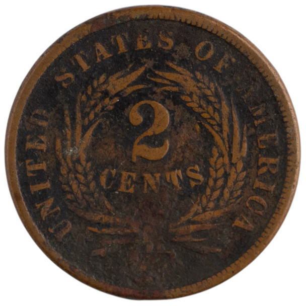 United States: 1865 2 Cent VG #2