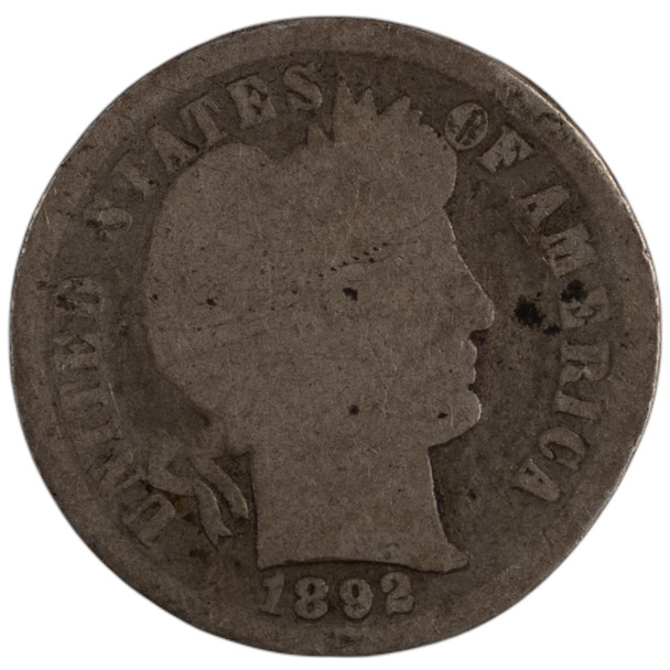 United States: 1892 10 Cent G