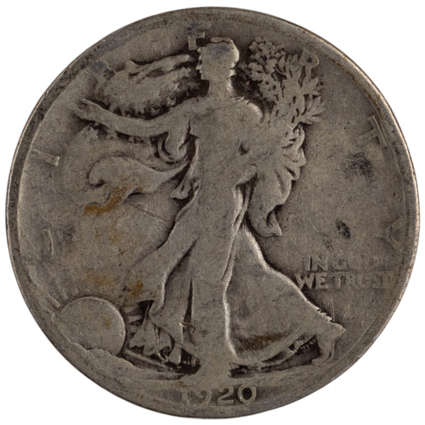 United States: 1920-S 50 Cent VG