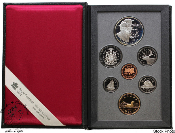 Canada: 1995 Hudson's Bay Double Dollar Set *Toned*