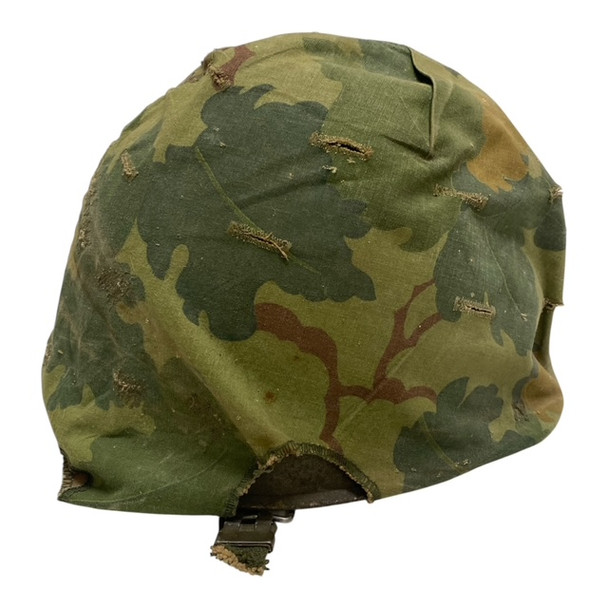United States M1 Helmet with Camouflage Cover
