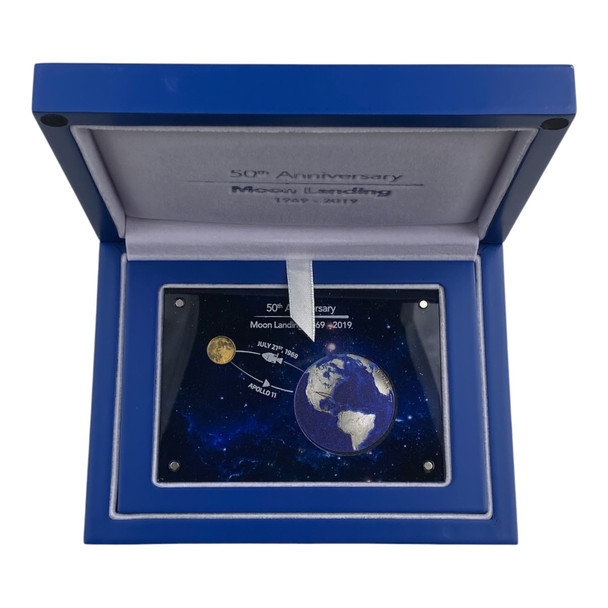 Barbados: 2019 50th Anniversary of Moon Landing Coin Set