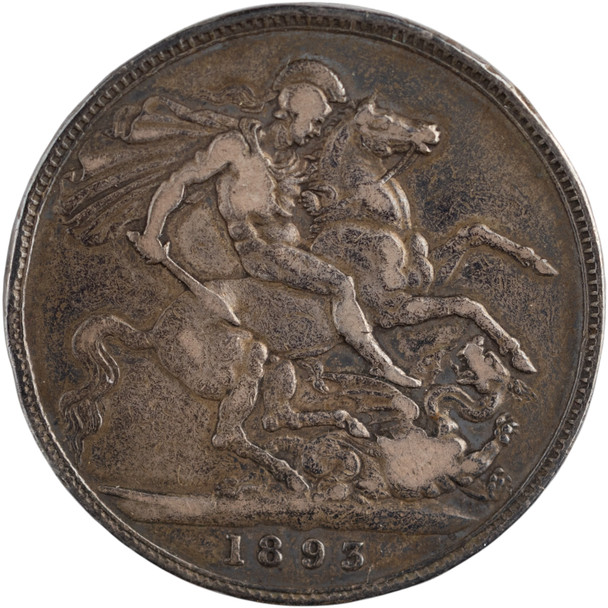 Great Britain: 1893 Silver Crown