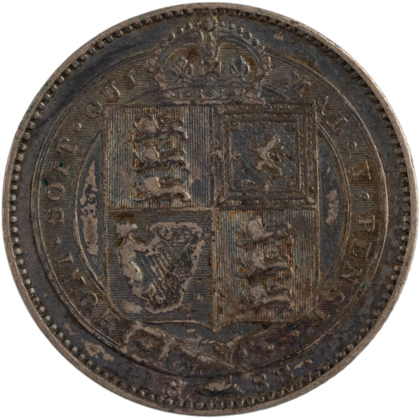 Great Britain: 1888 Silver Shilling