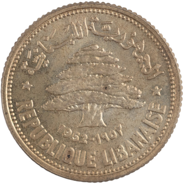 Lebanon: 1952 50 Piastres