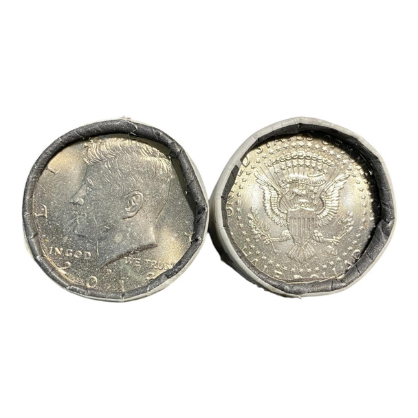 United States: 2018 Kennedy Half Dollar Roll Set P & D