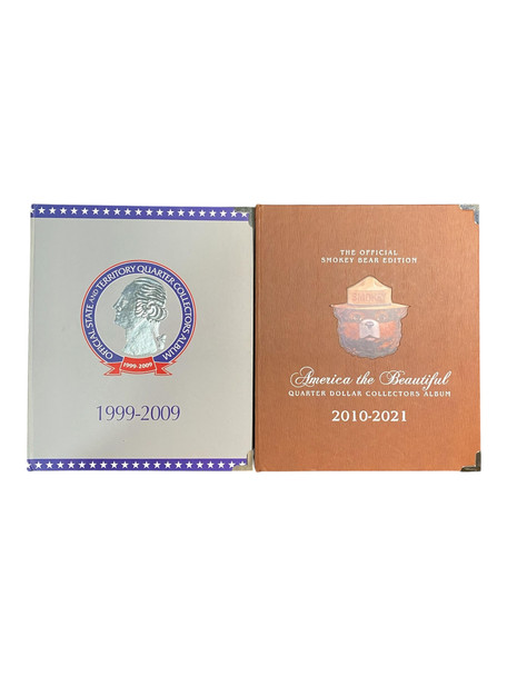 United States: Occasional Commemorative 25 Cent Quarter Collection in Binders (205 Pieces)