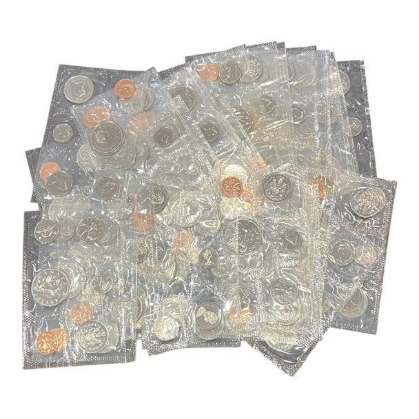 Canada: Proof Like / Uncirculated Coin Set Collection *No Envelopes* (32 Sets)