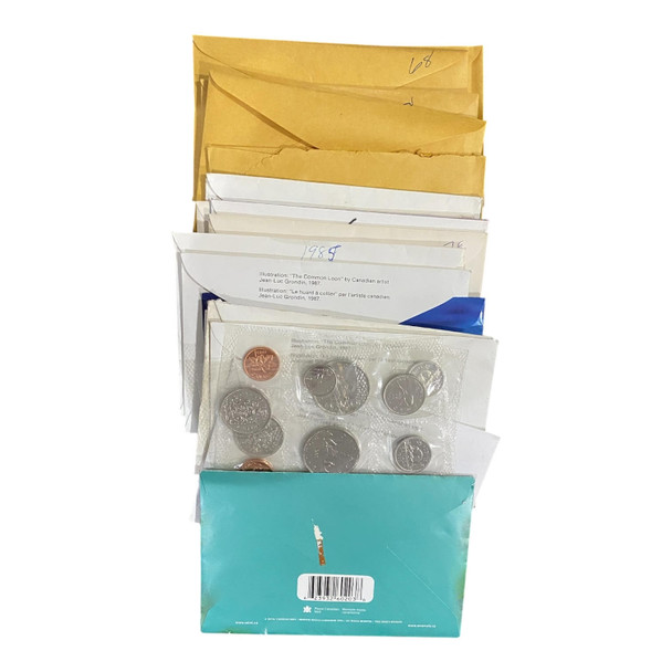 Canada: Proof Like / Uncirculated Coin Set Collection (19 Sets)