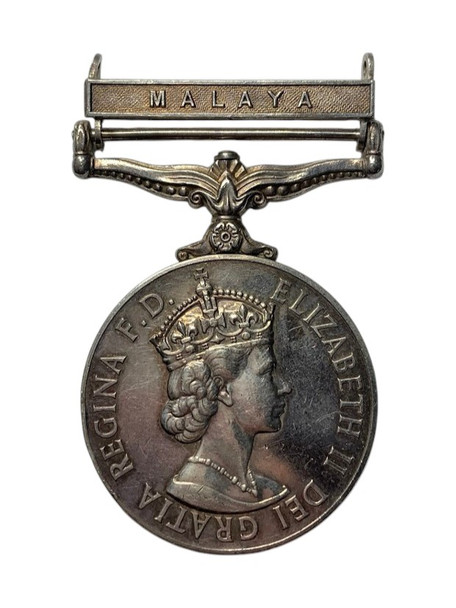 Great Britain: 1918-62 General Service Medal Malaya Clasp