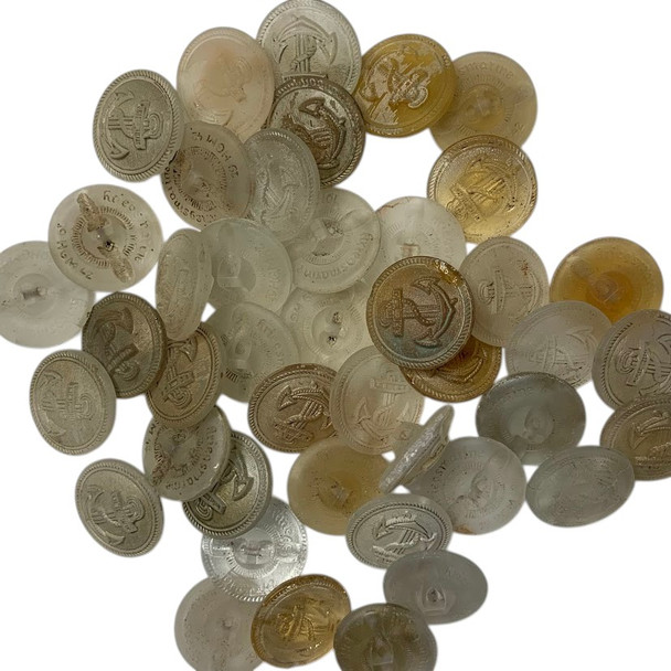 Germany: WWII Third Reich Lot of 42 Kriegsmarine Buttons
