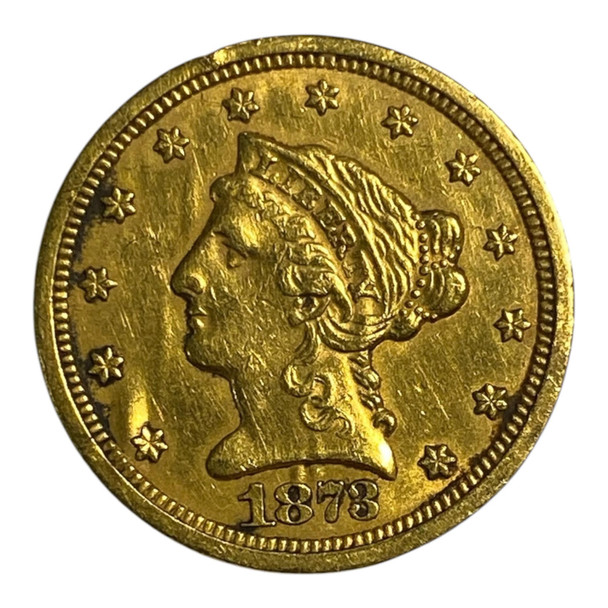 United States: 1873 Gold $2.50 Liberty Head
