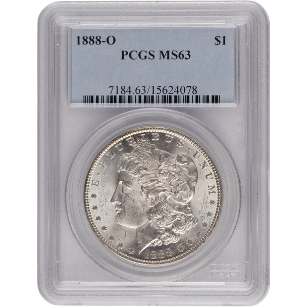United States: 1888-O Morgan Dollar PCGS MS63